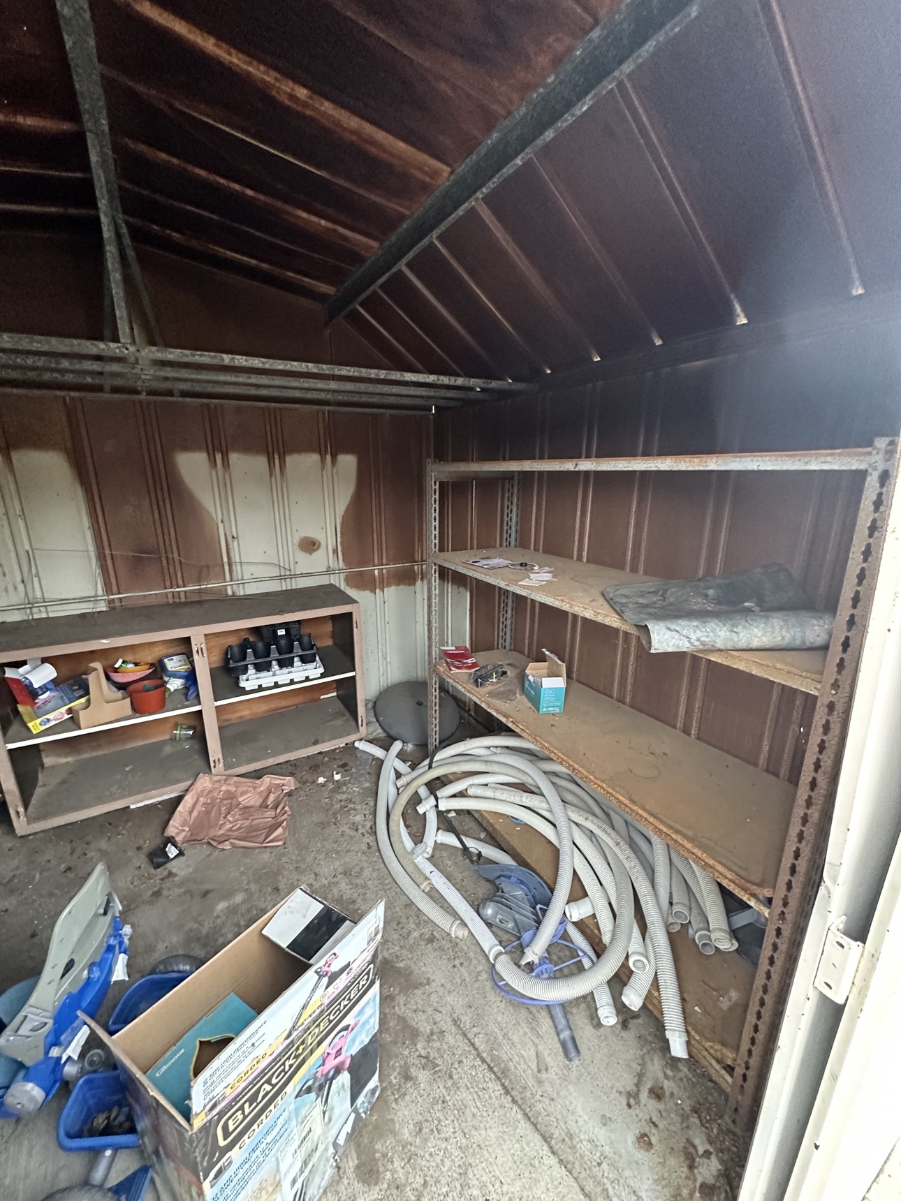 Items gathered during a Fullerton junk removal project
